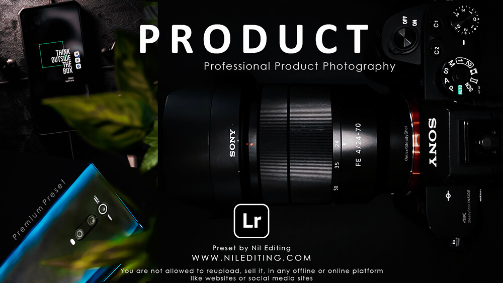 Product Photography Preset by Nil Editing