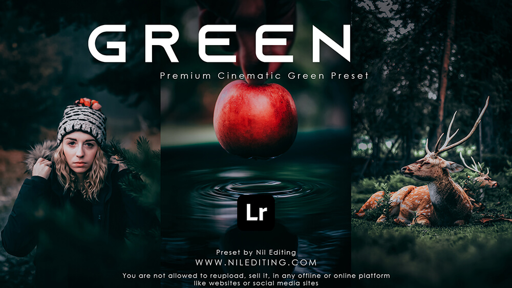 Cinematic Green Preset